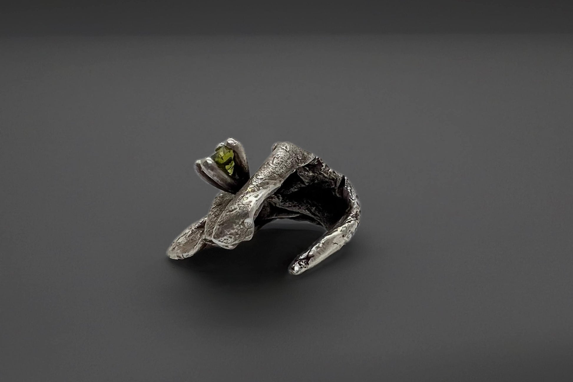 Green Zircon Ear Wrap II LevenExclusive