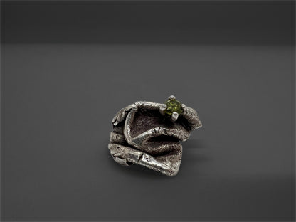 Green Zircon Ear Wrap II LevenExclusive