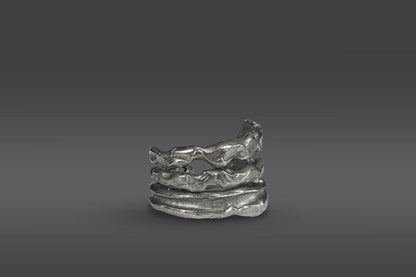 Melted Design Ring LevenExclusive