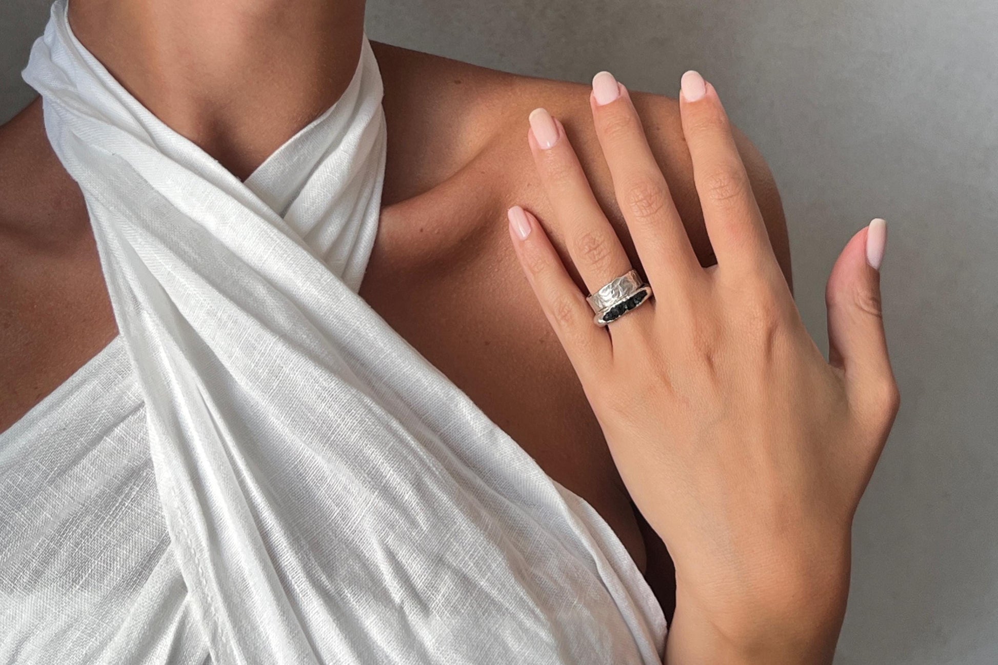 Tourmaline Silver Ring LevenExclusive