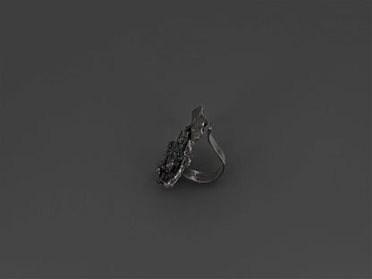 Black Stone Ring
