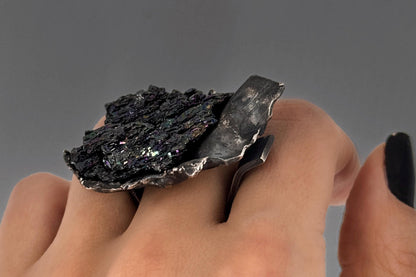 Black Stone Ring