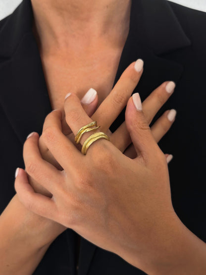 თითბერის ღია ბეჭედი